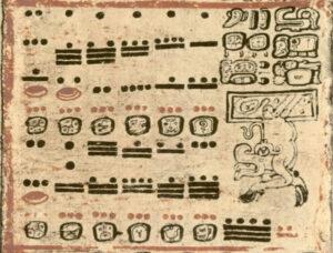 The Mayan vigesimal (base-20) number system tracked planets, stars, and the Sun