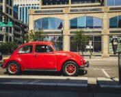 A row of parking meters silently judging your life choices, one coin at a time.