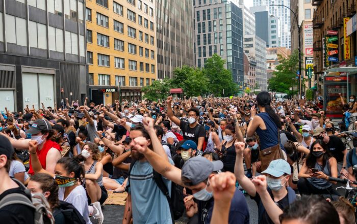 People looking stressed while reading conflicting news