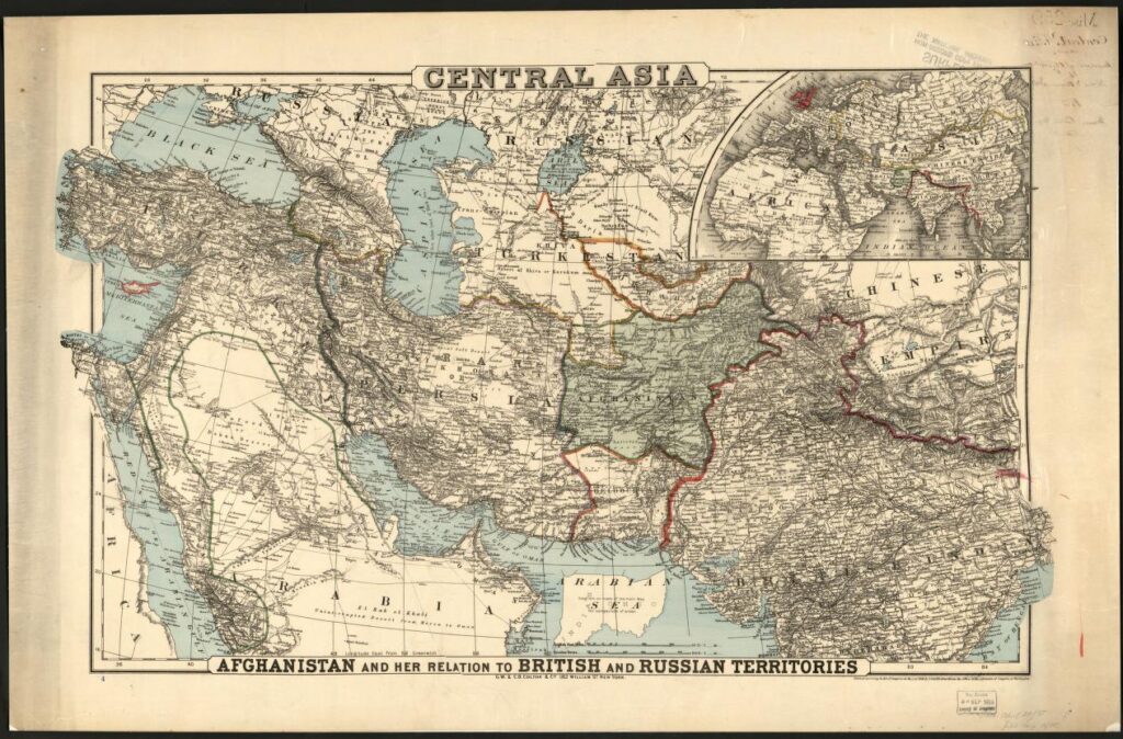 Old world map labeling Tartaria and its regional variants across Eurasia, illustrating how the term evolved in historical cartography.