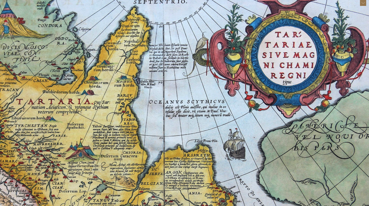 Map of Tartaria in Historical Cartography Old world map labeling Tartaria and its regional variants across Eurasia, illustrating how the term evolved in historical cartography.