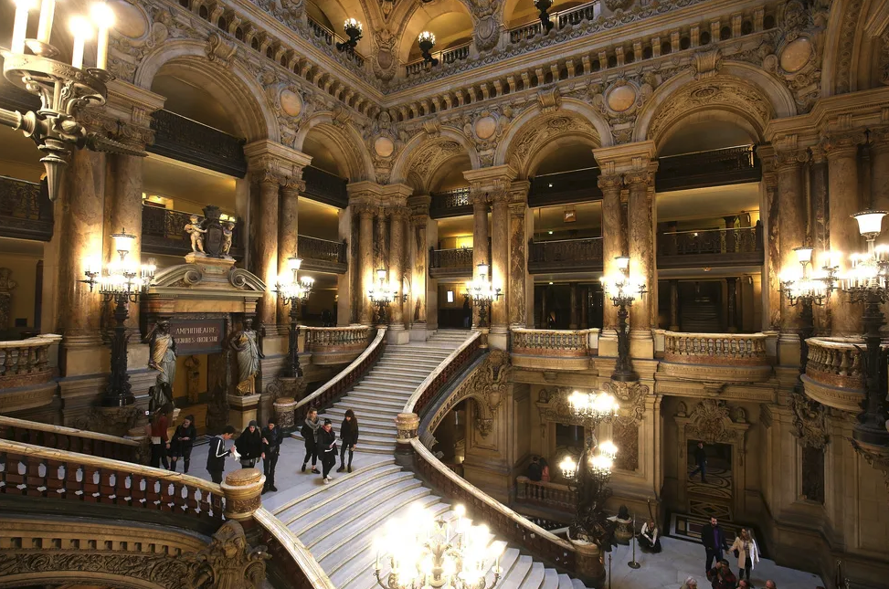 Historic stone building with elaborate design and unclear construction history